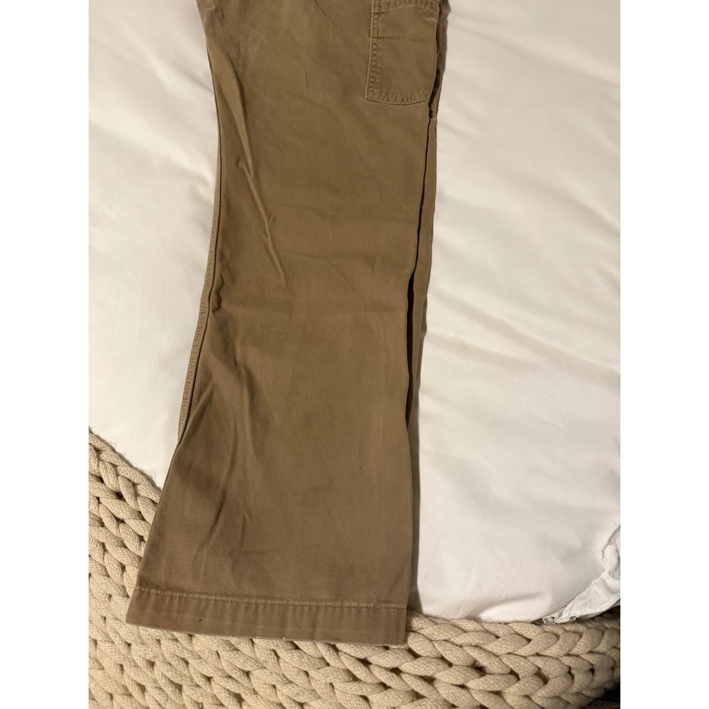 Carhartt Relaxed Fit Carpenter Work Pants Khaki Men 33x30 B324 DKH - Picture 2 of 7